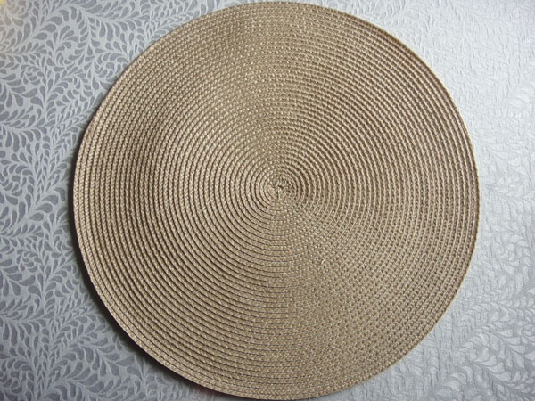 PP ROUND PLACEMAT PPR-0001